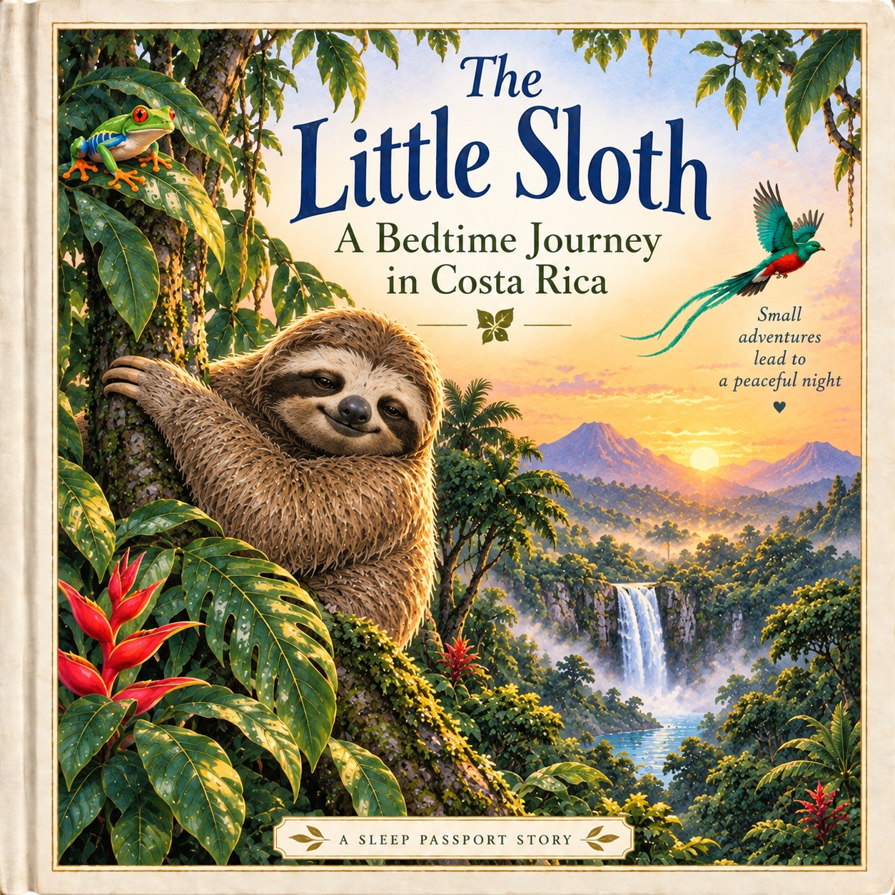 The Little Sloth: A Bedtime Journey in Costa Rica — a Sleep Passport story