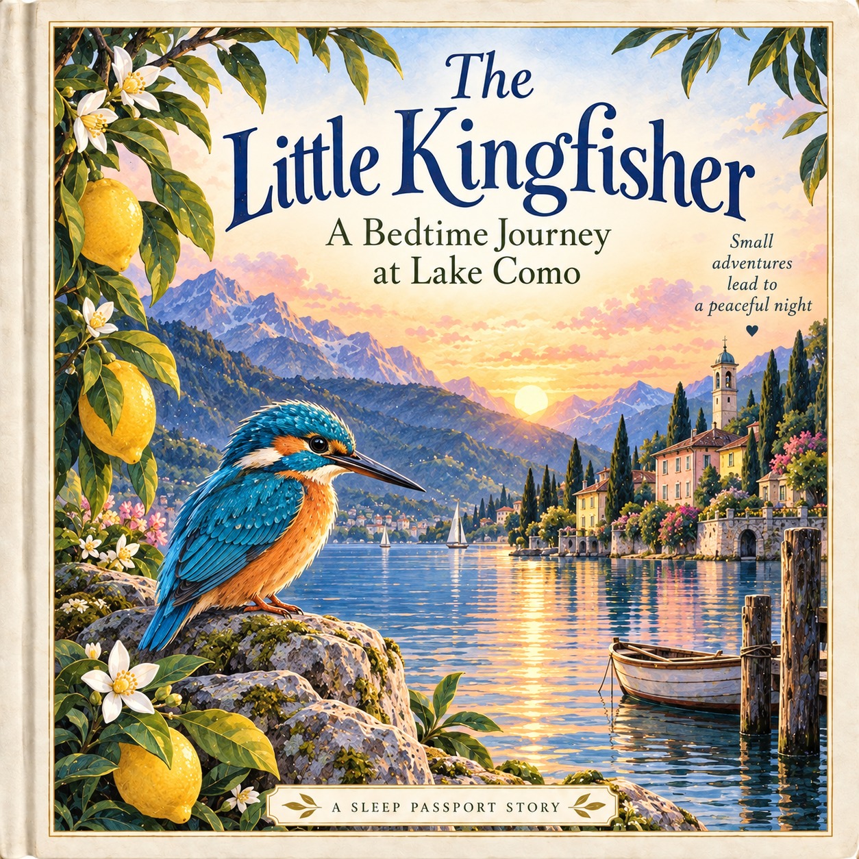 The Little Kingfisher: A Bedtime Journey at Lake Como — a Sleep Passport story