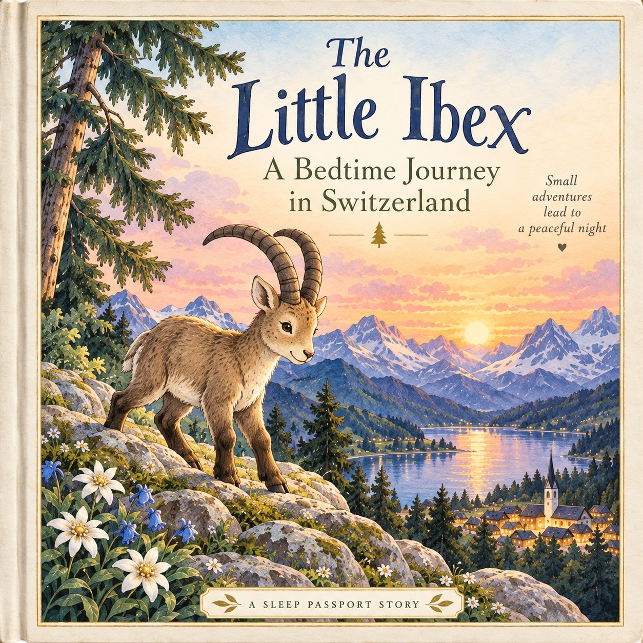 The Little Ibex: A Bedtime Journey in Switzerland — a Sleep Passport story