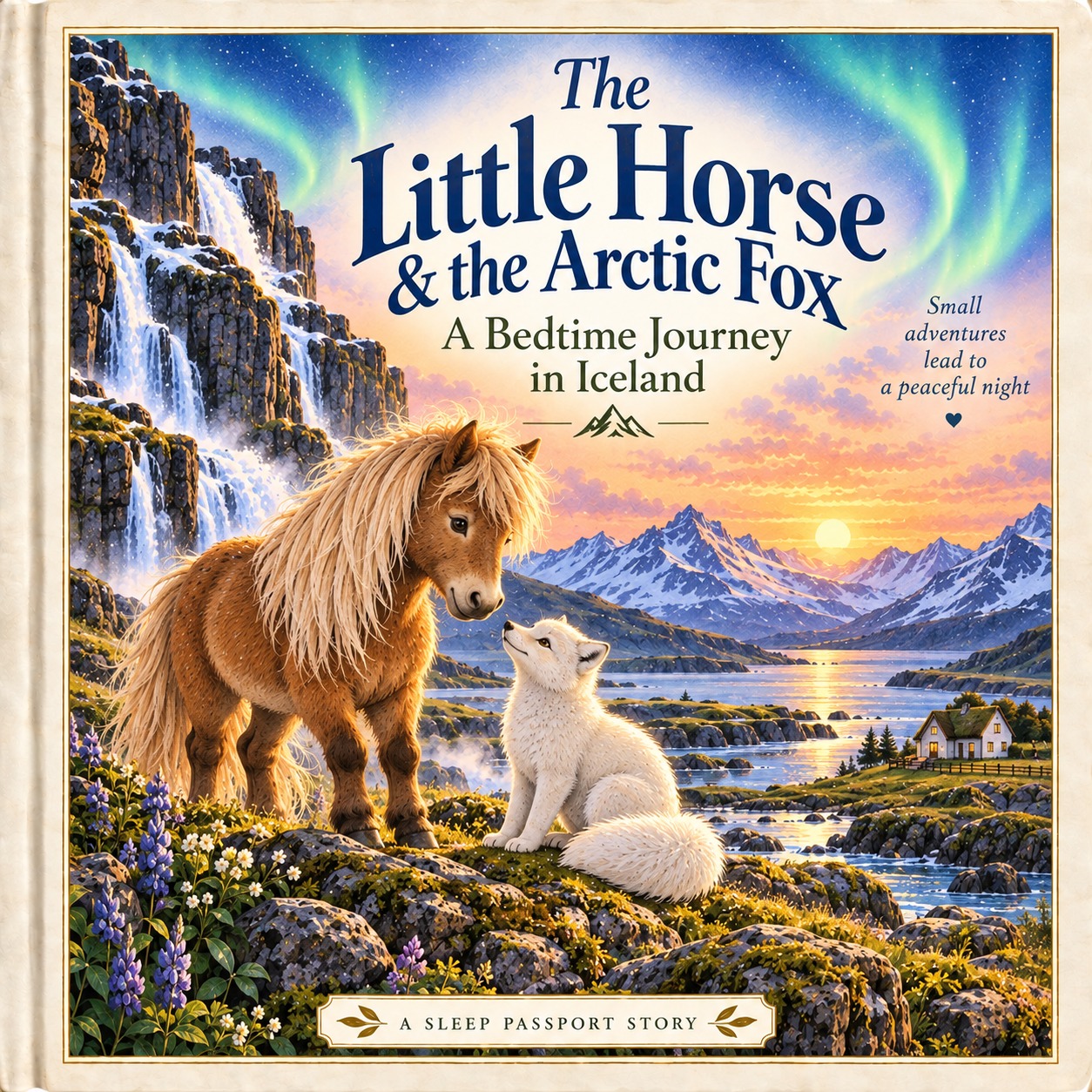 The Little Horse & the Little Fox: A Bedtime Journey in Iceland — a Sleep Passport story
